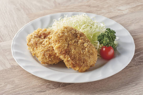 3/6㈪～10㈮の平日限定週替わりランチ（税込990円）は「メンチカツ定食」です